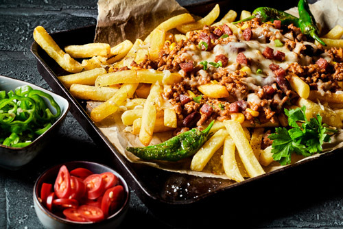 Vegetarian Chili Cheese Fries Options